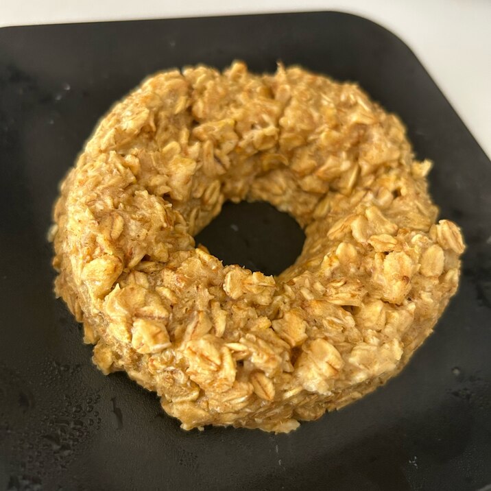 オートミールと豆腐で作る!ドーナツ?ベーグル?